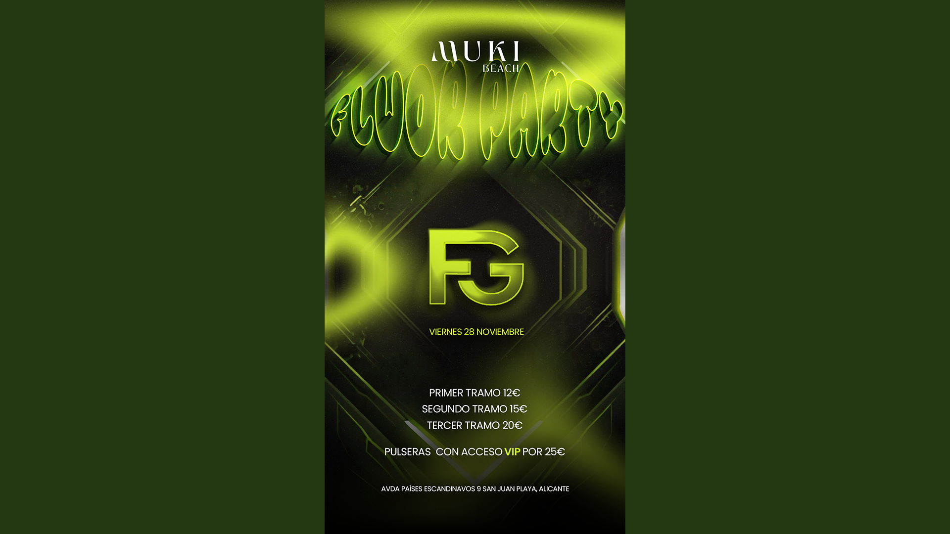 FLUOR PARTY FIN DE EXÁMENES BY FG image