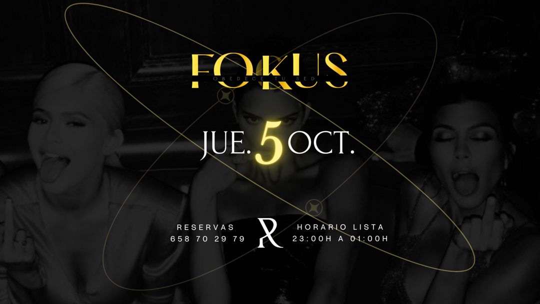 Couverture de l'événement FOKUS