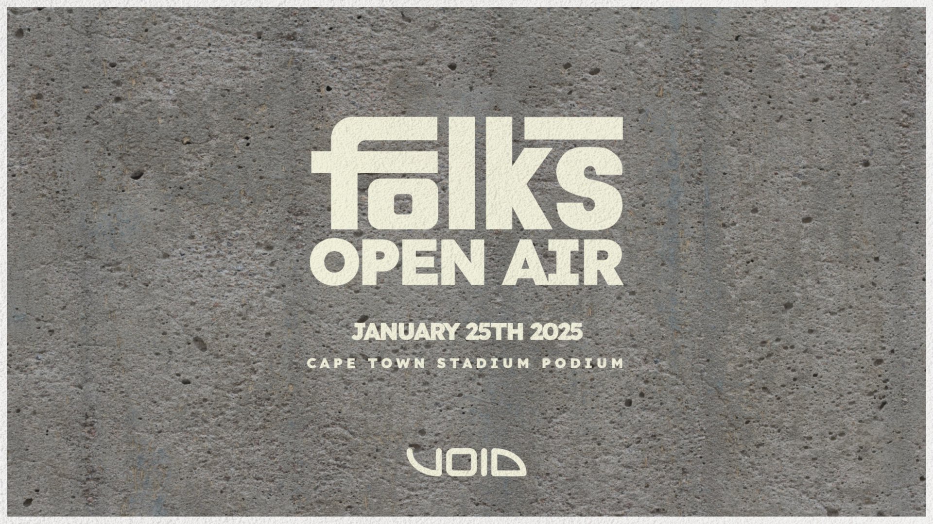 Folks Open Air - 25 January 2025 image