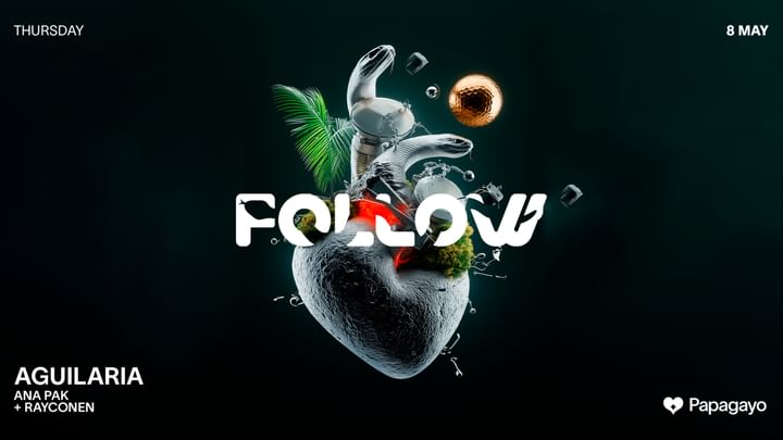 Cover for event: Follow · Thu. 8th May