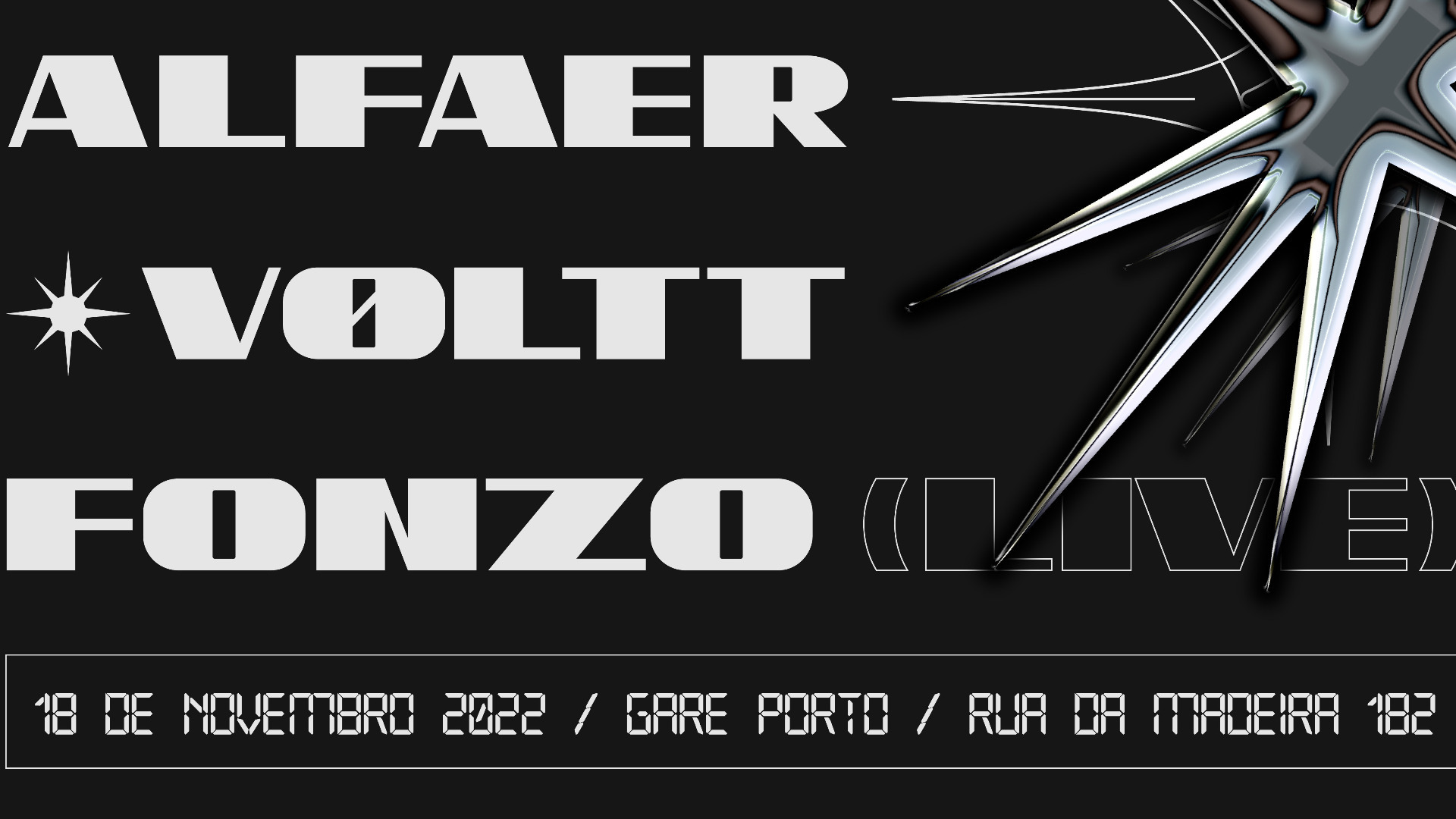 Fonzo live + Vøltt + AlFaer image