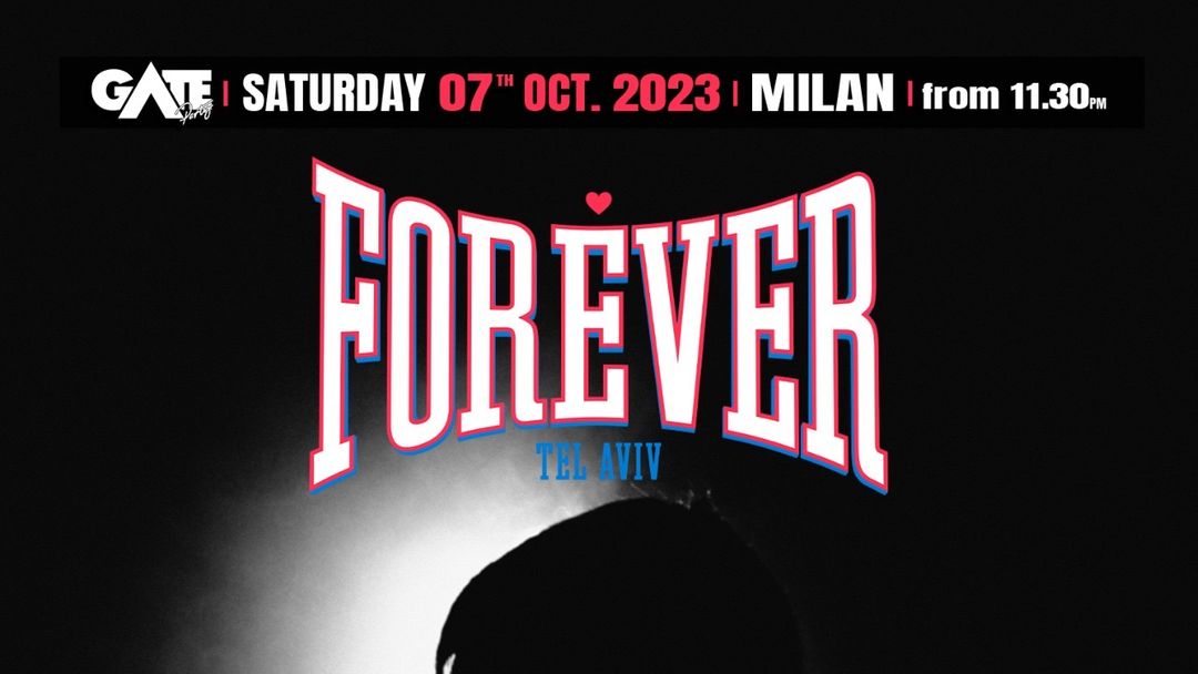 FOREVER TEL AVIV - Superstar Dj TOMER MAIZNER event cover
