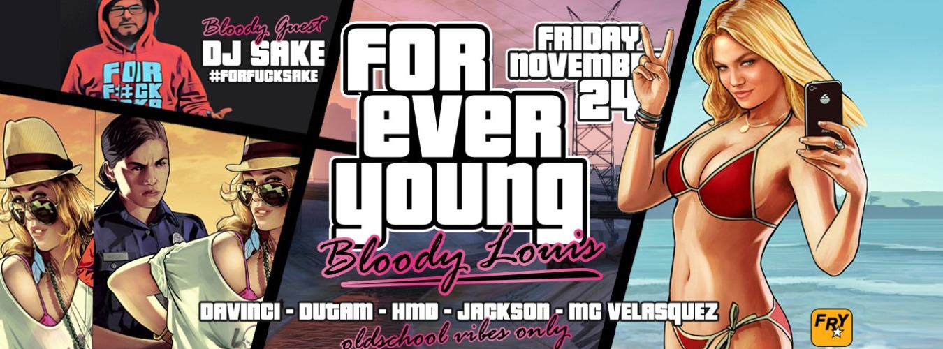 FOREVER YOUNG x BLOODY LOUIS x FRIDAY 24.11 image
