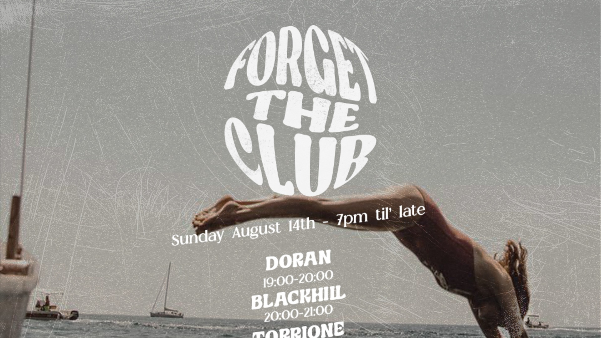 FORGET THE CLUB @ AFTERPOLO SOTOGRANDE image