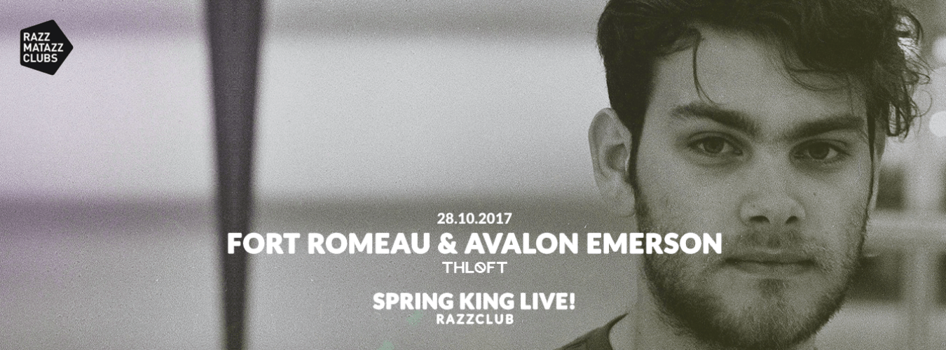 Fort Romeau + Avalon Emerson @ The Loft & Spring King LIVE @ Razzclub image