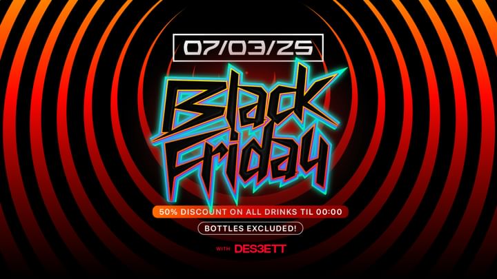 Cover for event: FR 7.3. BLACK FRIDAY