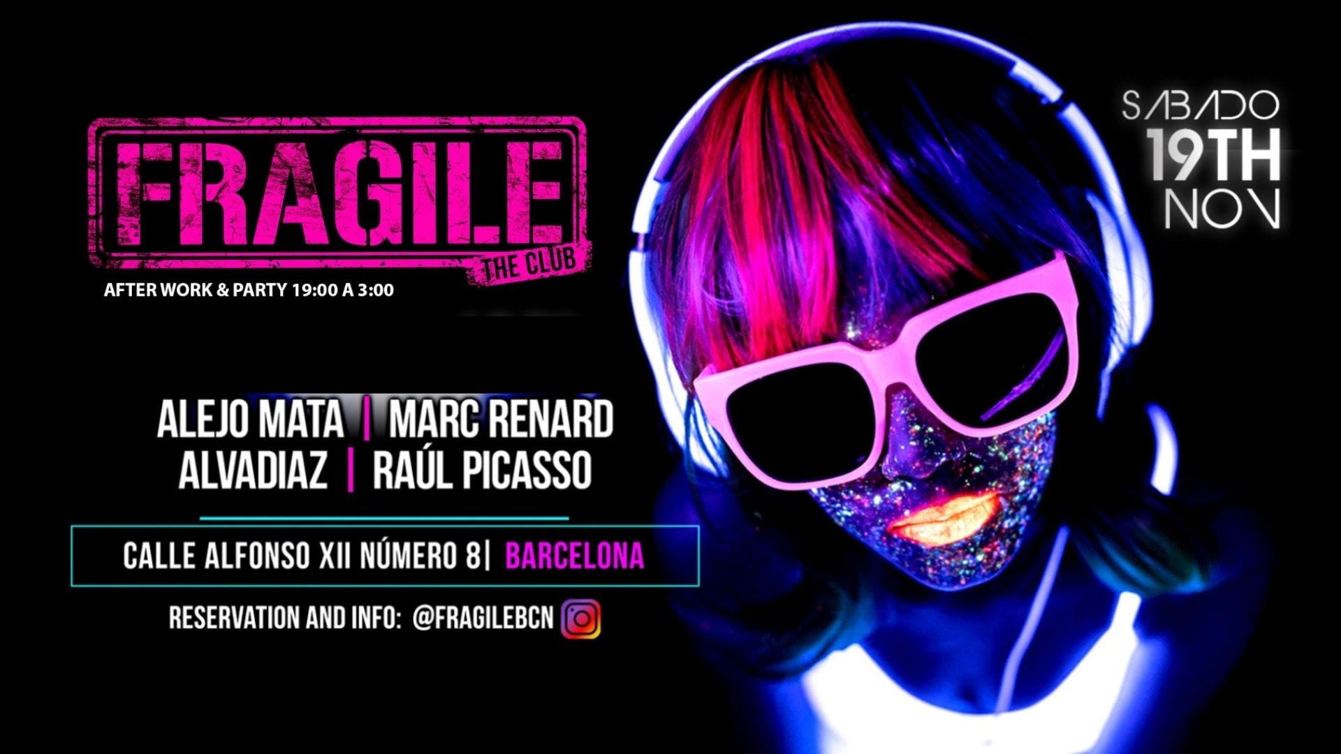 Fragile the club image
