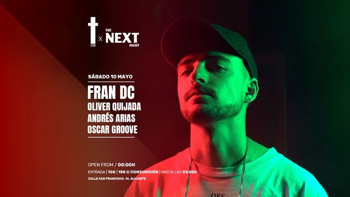 Cover for event: FRAN DC w/NEXT CLUB @ TCLUB