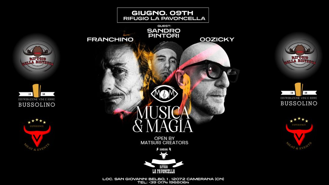 Cartel del evento FRANCHINO & 00ZICKY - MATSURI CREATORS