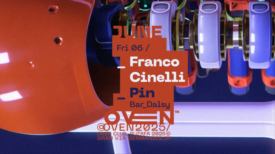 Cartell de l'esdeveniment Franco Cinelli + Pin / Bar: Dalsy
