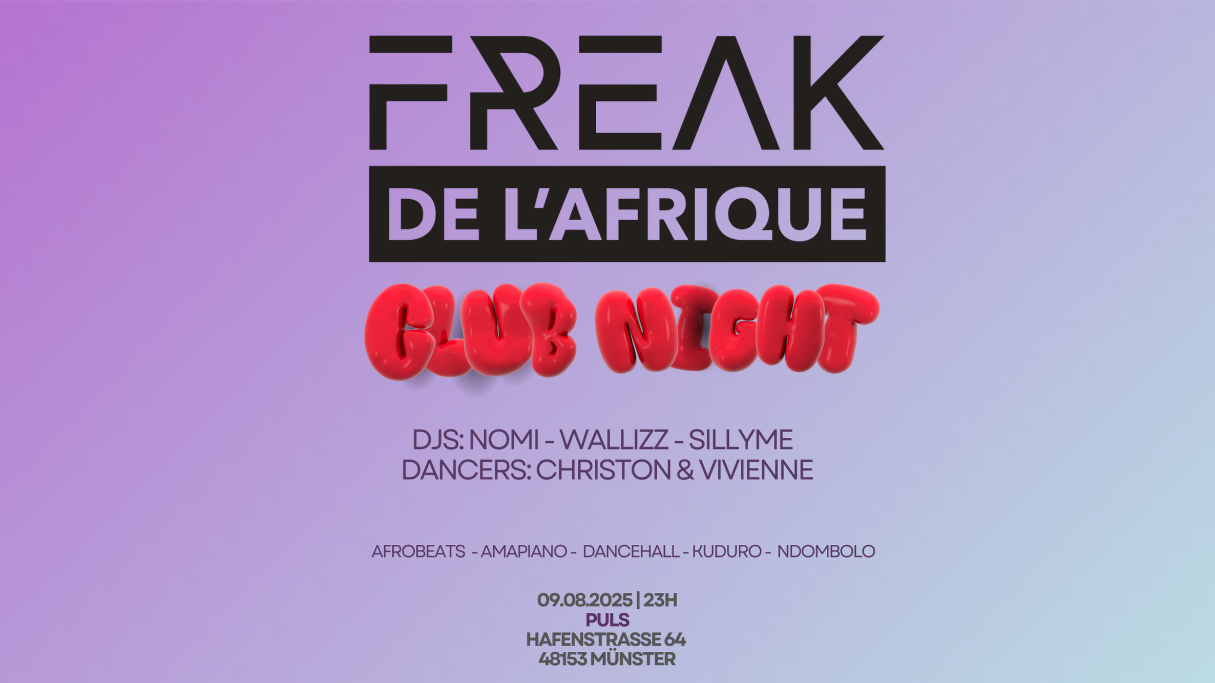 FREAK DE L'AFRIQUE CLUB NIGHT image