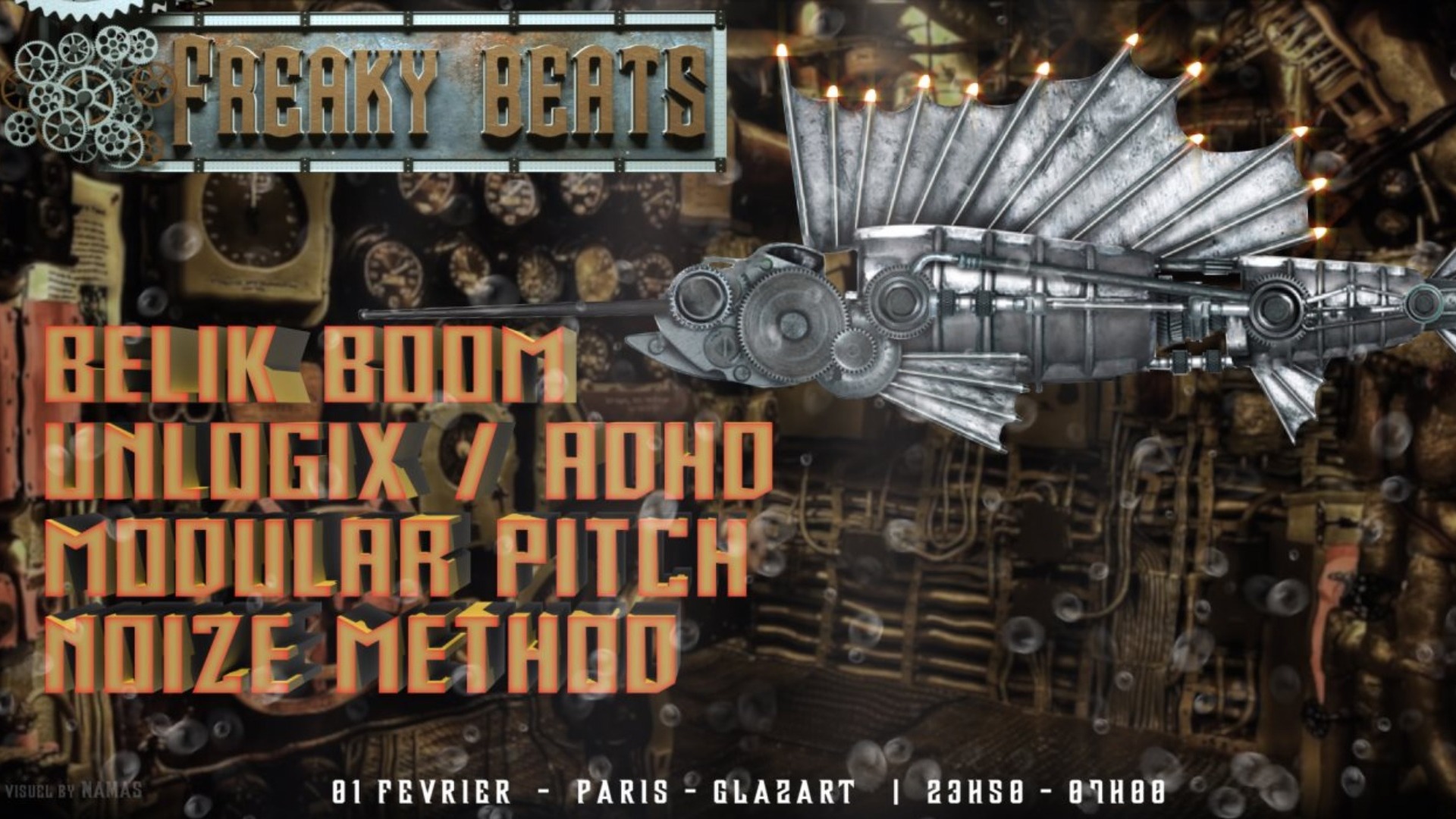 Freaky Beats Présente Belik Boom & Unlogix image