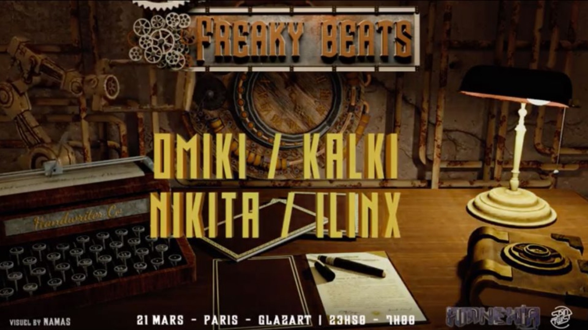 Freaky Beats Présente Omiki, Kalki, Ilinx, Nikita image