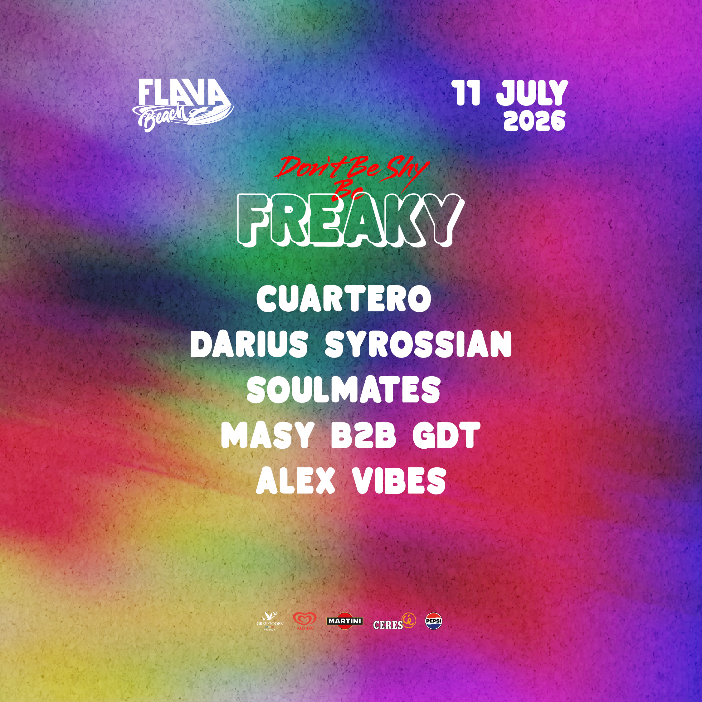 Freaky: Cuartero, Darius Syrossian, Soulmates, Masy b2b GDT, Alex Vibes image