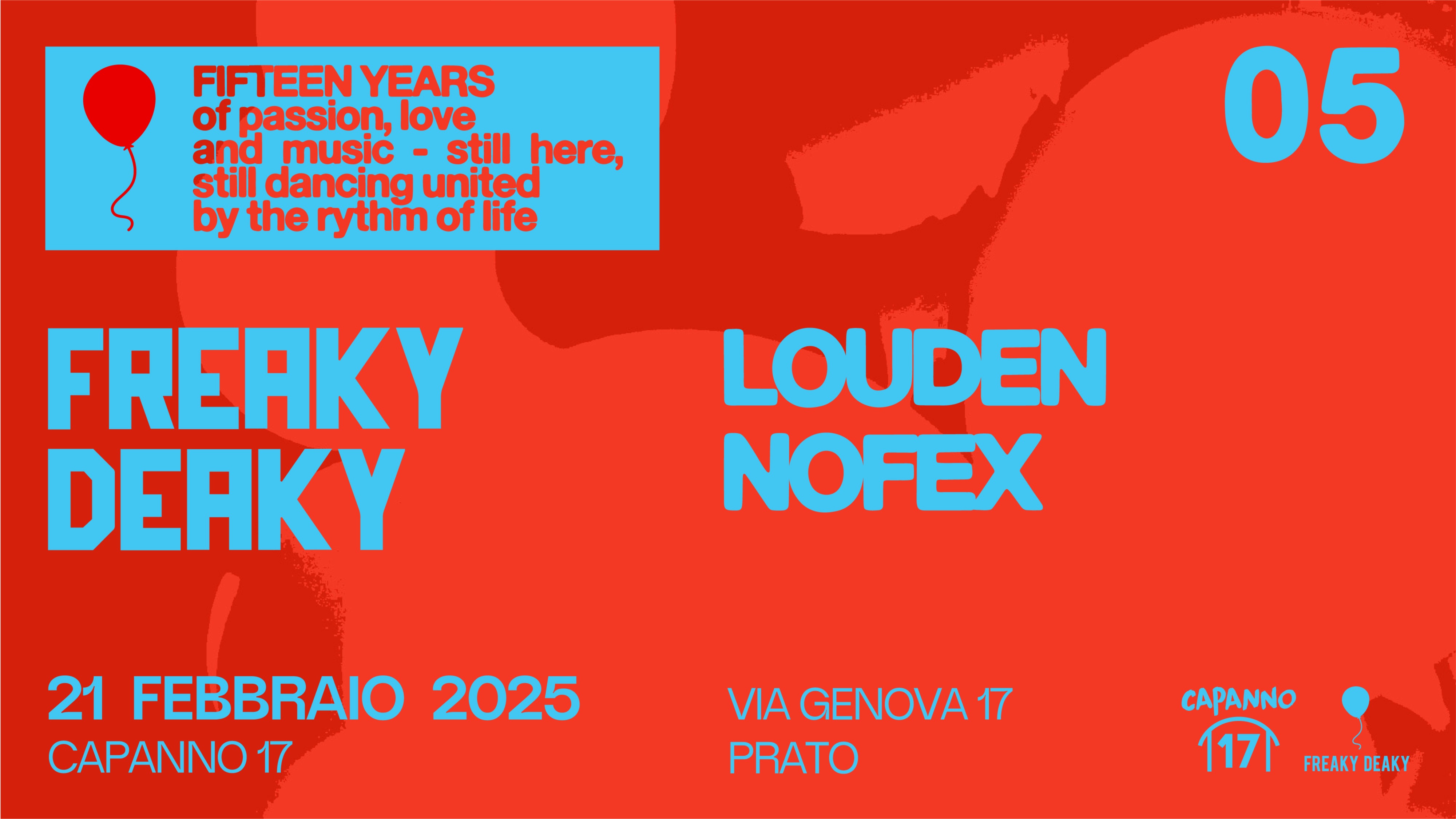 Freaky Deaky -15th Season-  LOUDEN / NOFEX   