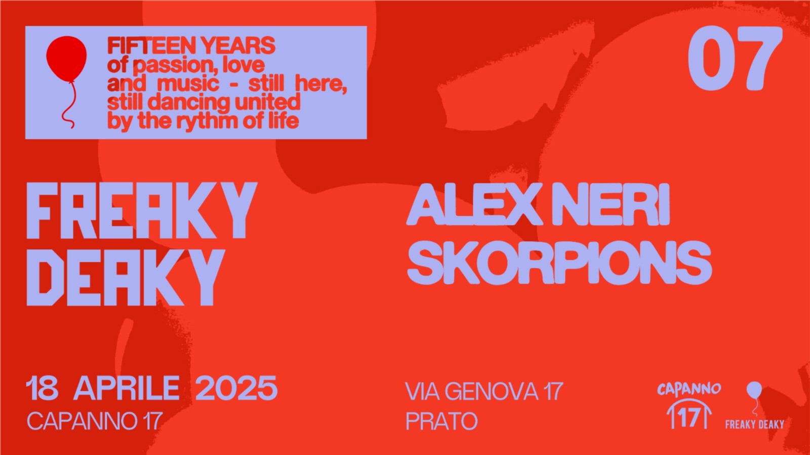 Freaky Deaky -  ALEX NERI - SKORPIONS  image
