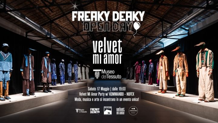 Cover for event: Freaky Deaky Open Day /   Velvet mi Amor party w/ KOMMANDO & NOFEX