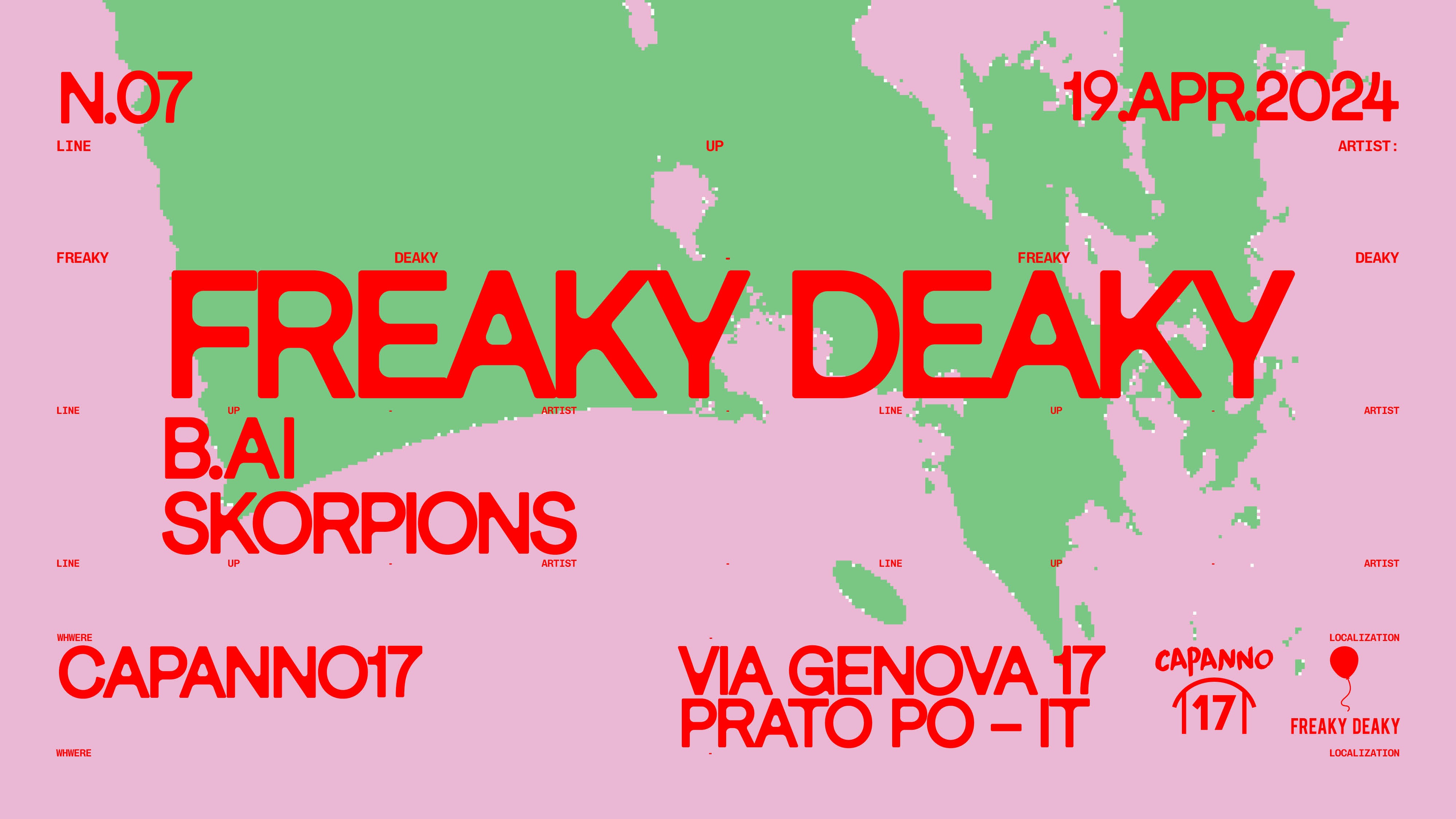 Freaky Deaky W/  B.AI  - SKORPIONS 