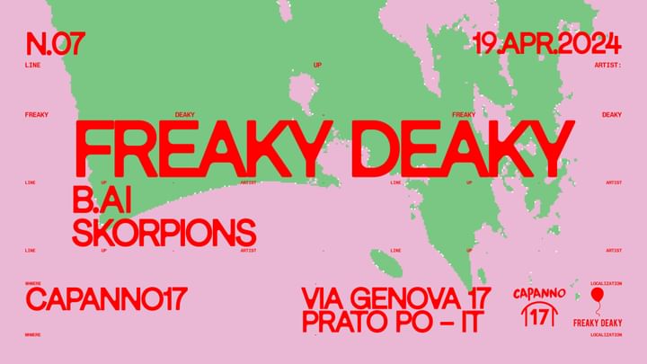 Cover for event: Freaky Deaky W/  B.AI  - SKORPIONS 