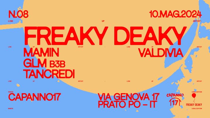 Cover for event: Freaky Deaky W/  THE LAST DANCE  W/  MAMIN -GLM-TANCREDI- VALDIVIA 