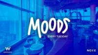Cartel de FREE GUEST LIST * MOODS at Noxe (26th floor W Barcelona) en W Barcelona Noxe