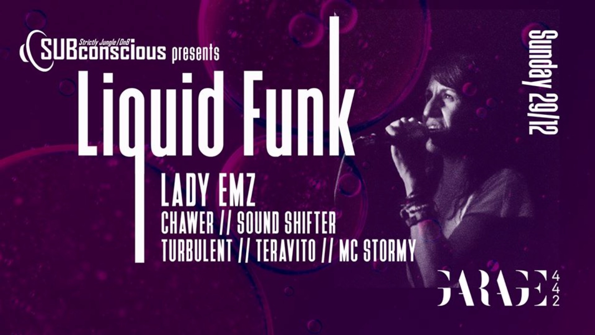 FREE JUNGLE PARTY w/ SUBconscious LIQUID FUNK image