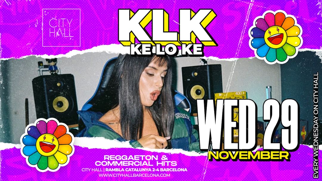 FREE - KLK I  INTERNATIONAL ∙ REGGAETON ∙ HITS ∙ HIP HOP event cover