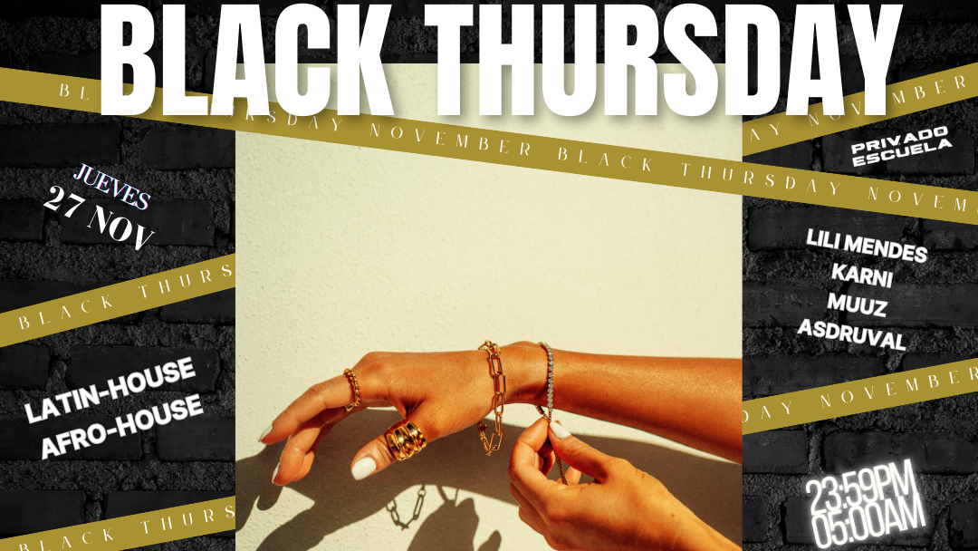 [Free Tickets+Open Bar] Black Thursday, en Otto Zutz (Afro-House) image