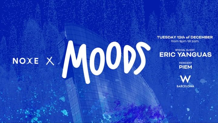 Cover for event: FREE TICKETS * Moods at Noxe (26th floor W Barcelona)