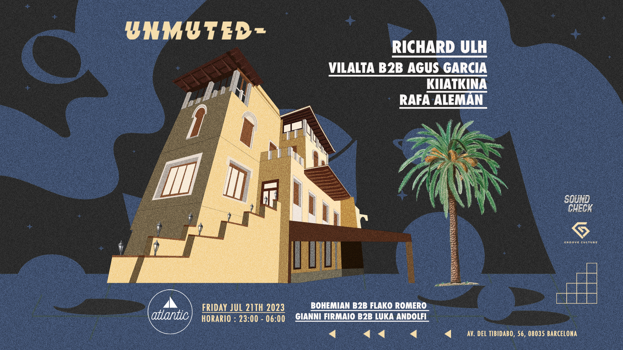 *LAST 50 FREE TICKETS* Unmuted pres: Richard Ulh image