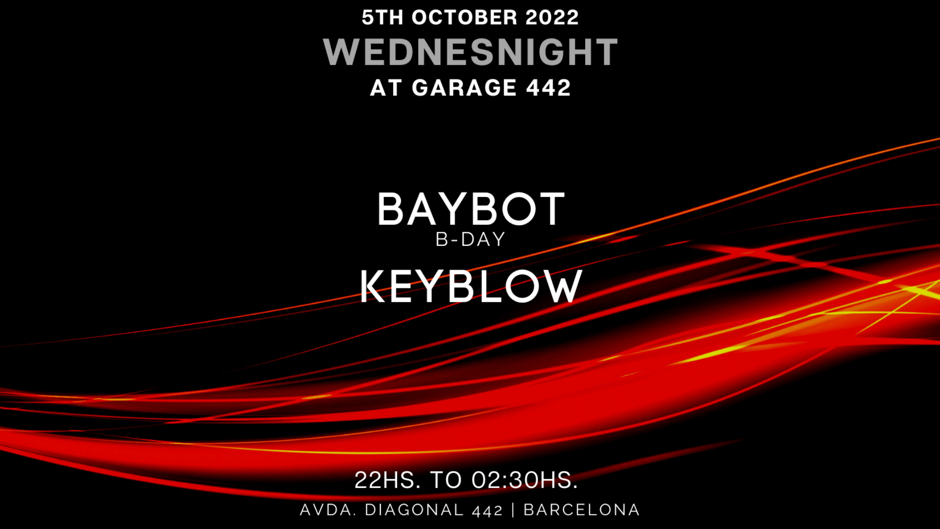(Free) Wednesnight with Baybot, Keyblow image