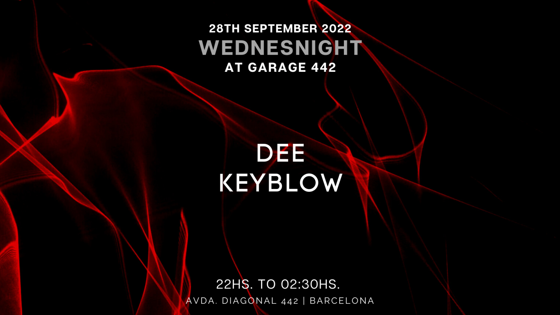 (Free) Wednesnight with Dee, Keyblow