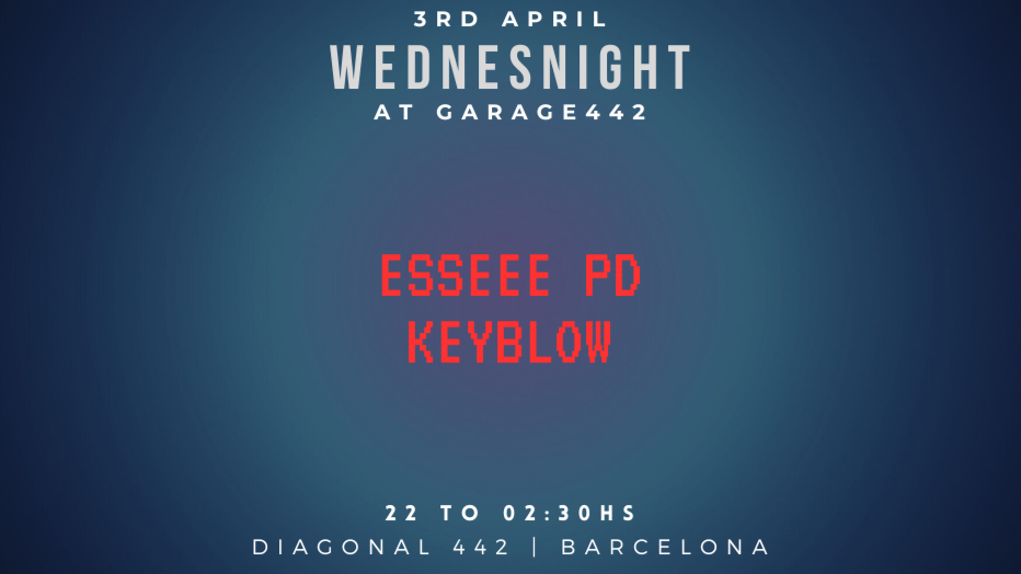 (Free) Wednesnight with Esseee pd, Keyblow image