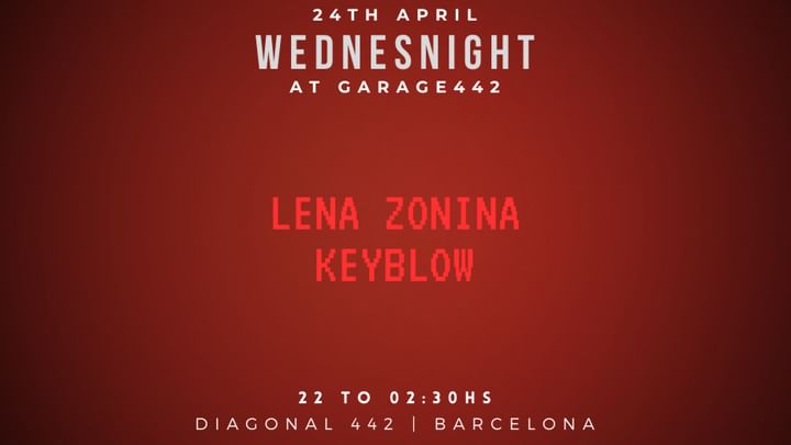 Cover for event: (free) Wednesnight with Lena Zonina, Keyblow