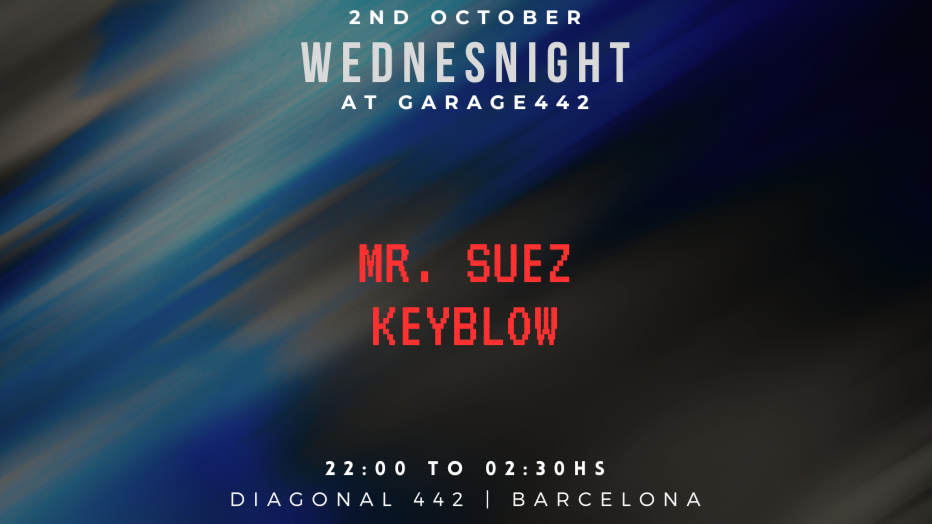 (Free) Wednesnight with Mr. Suez, Keyblow image