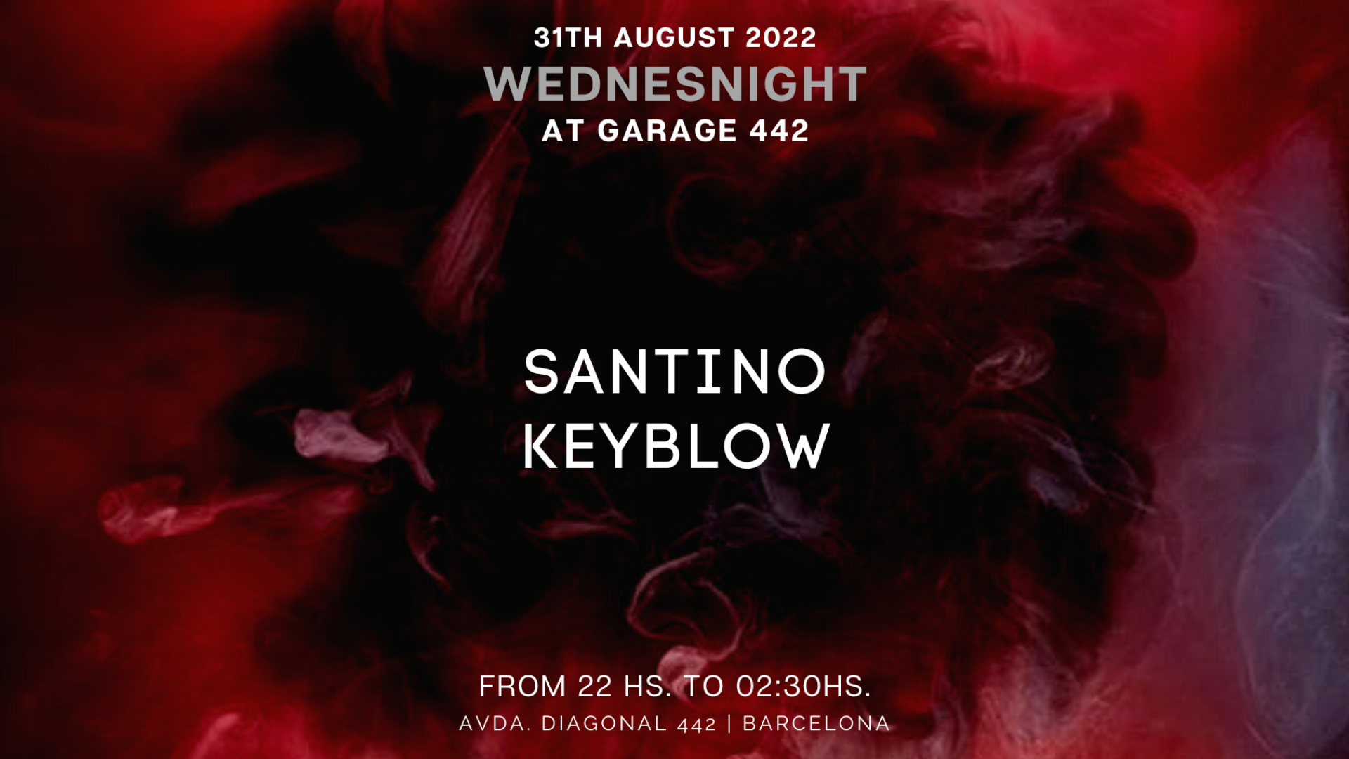 (Free) Wednesnight with Santino, Keyblow image