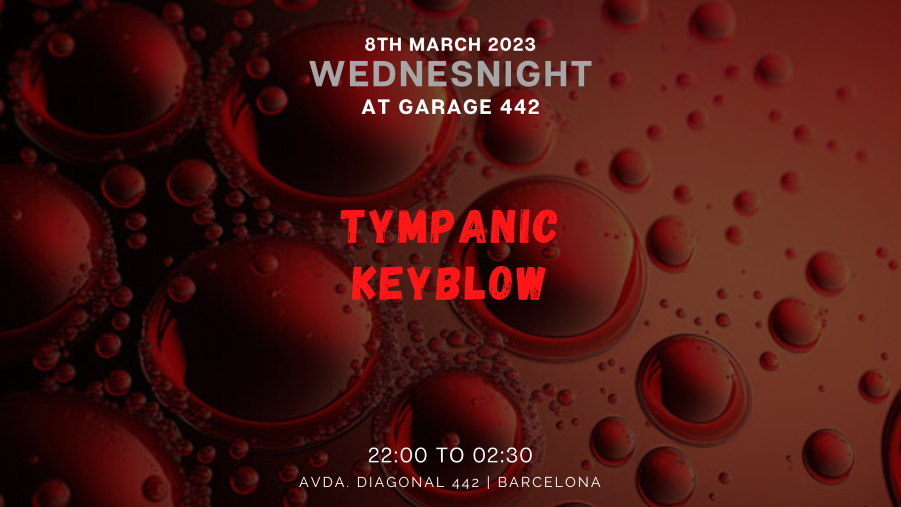 (Free) Wednesnight with Tympanic, Keyblow image