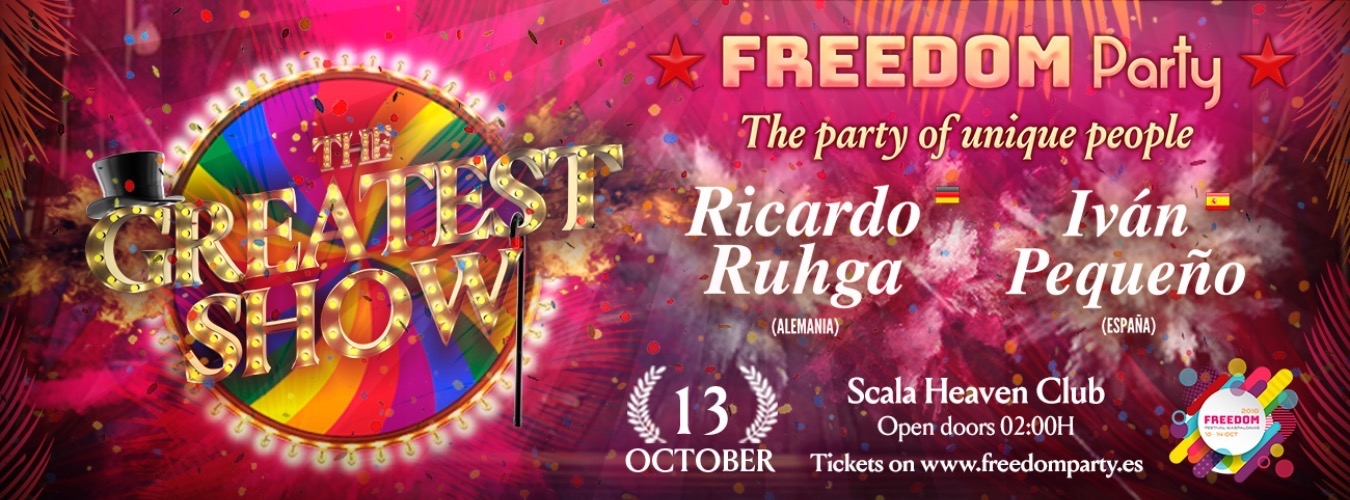 FREEDOM Party "The Greatest Show" - Official Afterparty image