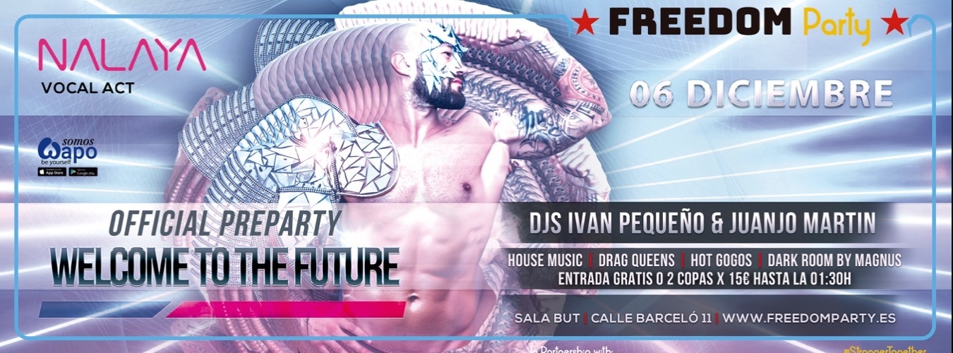 Freedom Party "Welcome to the Future" image