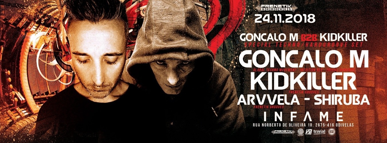 Frenetik Grooves B2B Gonçalo M & Kidkiller image