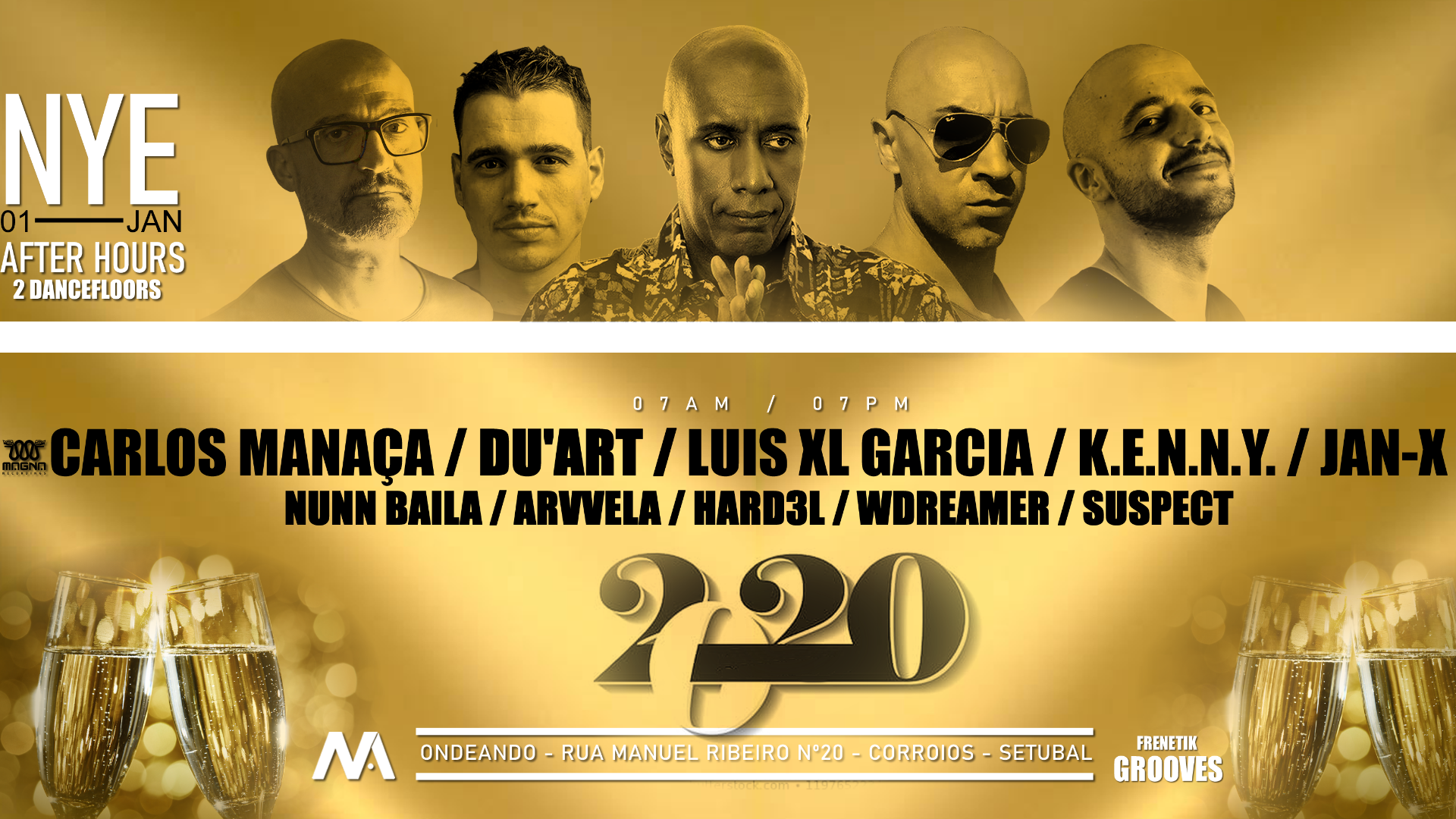 Frenetik Grooves e N.A Events Welcomes 2020 image