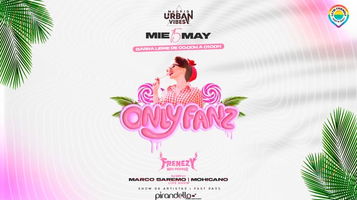 Cover for event: FRENEZY miercoles 15 mayo en SALA PIRANDELLO