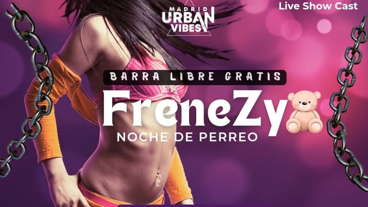 Cover for event: FRENEZY miercoles 6 marzo en SALA PIRANDELLO