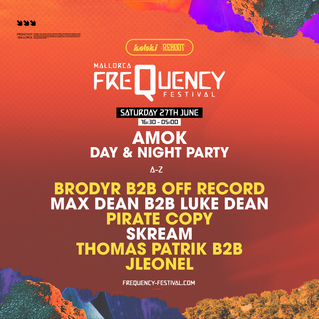 Frequency Festival Saturday: Max Dean, Luke Dean, Skream, + More image