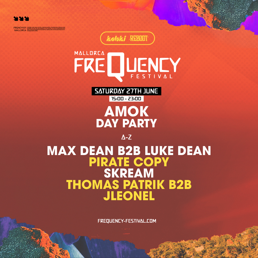 Frequency Festival Saturday: Max Dean, Luke Dean, Skream, + More