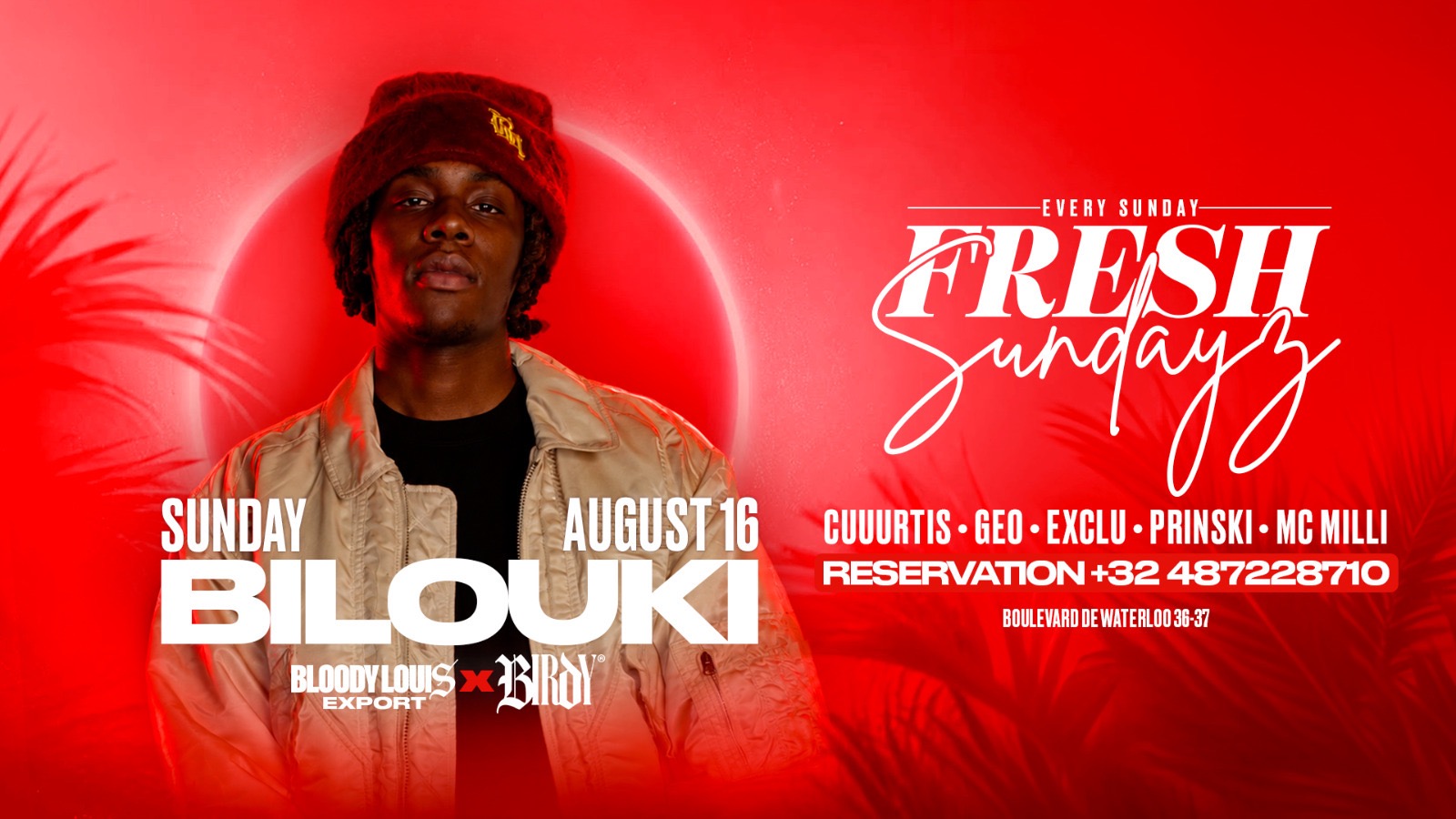 FRESH SUNDAYZ X BILOUKI X BLOODY EXPORT