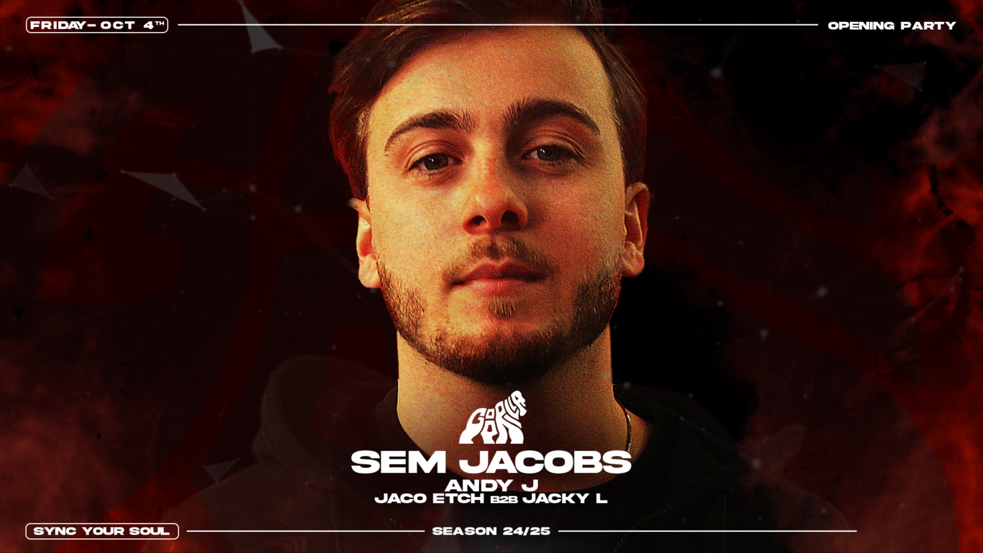 Fri 04.10 • w/ SEM JACOBS (NL) • Free Entry until 00.00 image