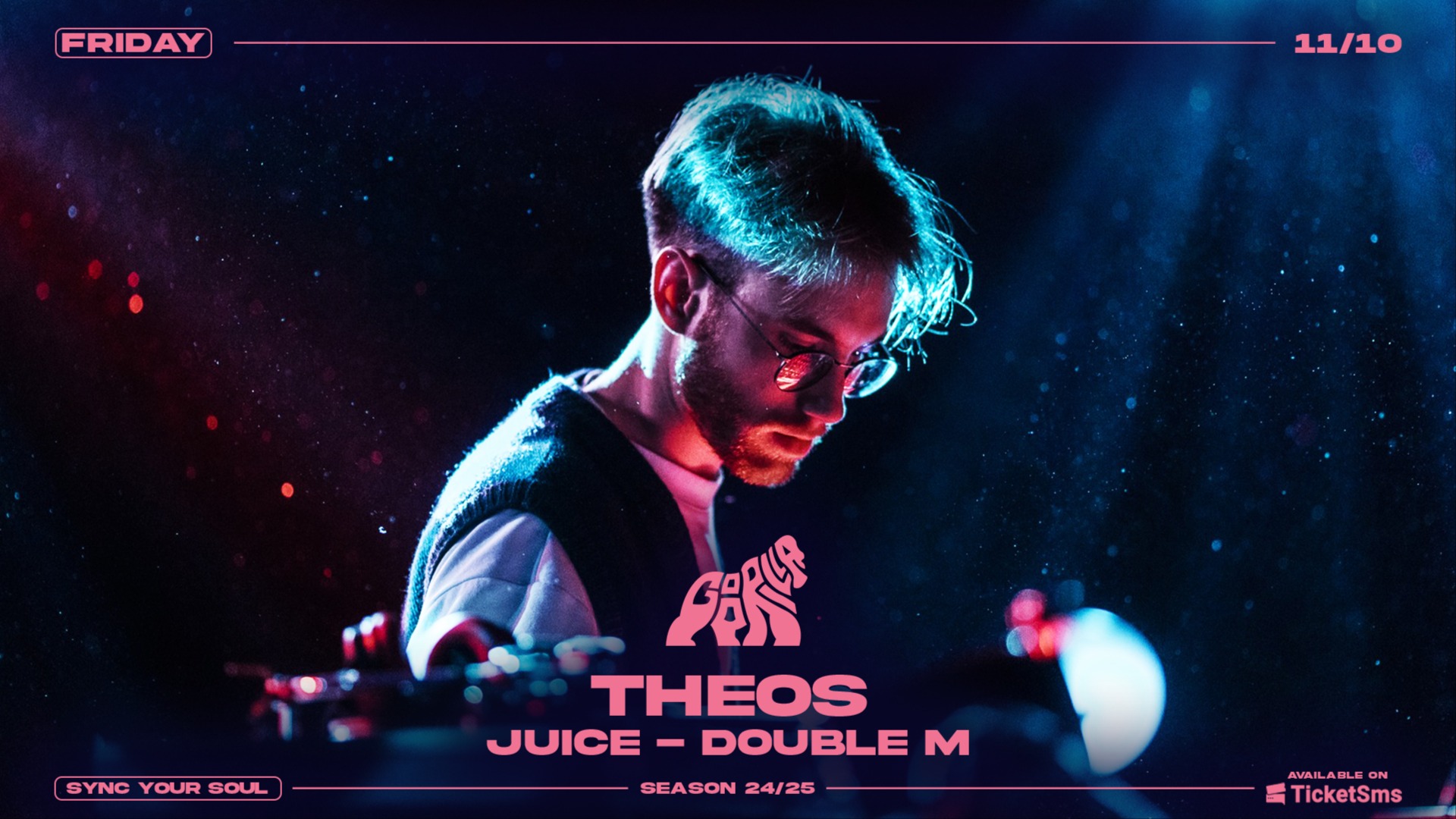Fri 11.10 • Goorilla Club • w/ THEOS • Free Entry until 00.00 image