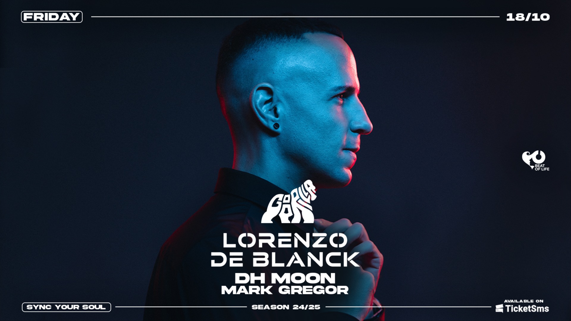 Fri 18.10 • Lorenzo de Blanck & Dh Moon • Free Entry until 01.00 image