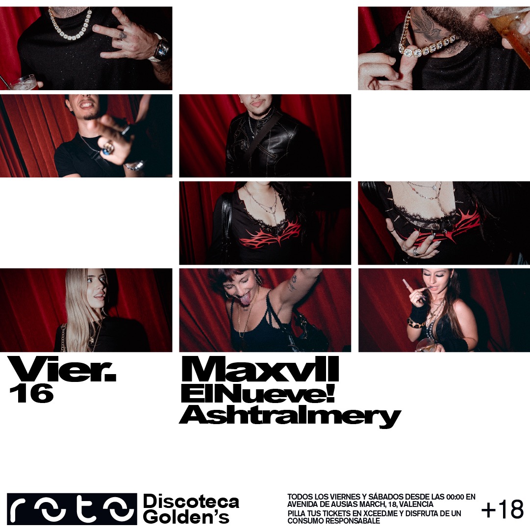 FRIDAY 16/01 - MAXVLL, ELNUEVE! & ASHTRALMERY image